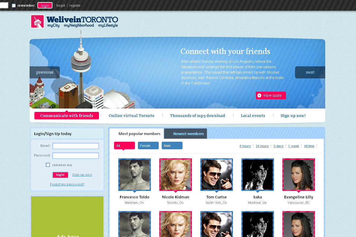weliveinToronto.com